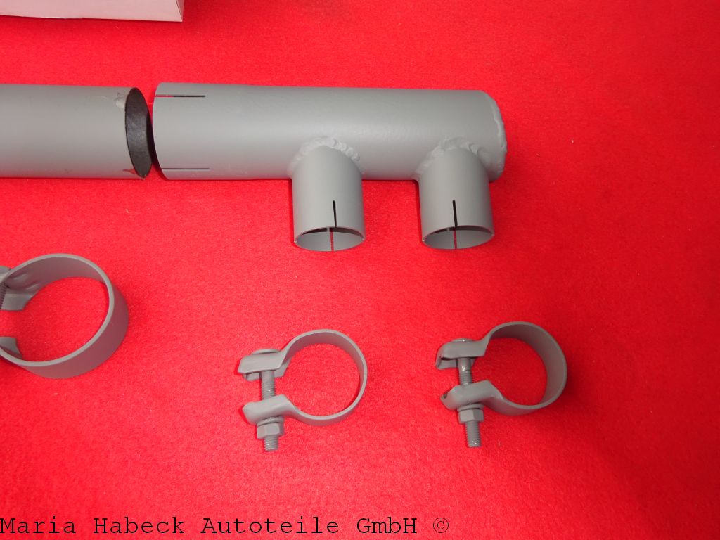 JP tailpipe set steel Porsche 912 92312 61611129800