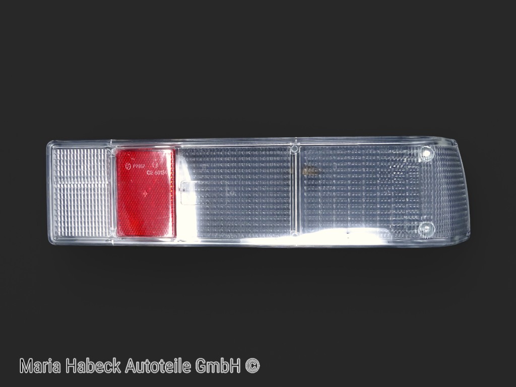 TMP tail light glass rear right white with reflector Porsche 914 91463140412 TMP tail light glass rear right white with reflector Porsche 914 91463140412