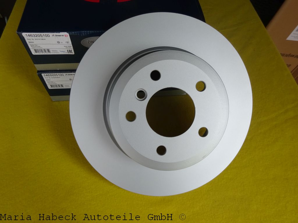 JP brake discs SET rear axle 34216778649 BMW E88 E82 rear 1 Series 123 135