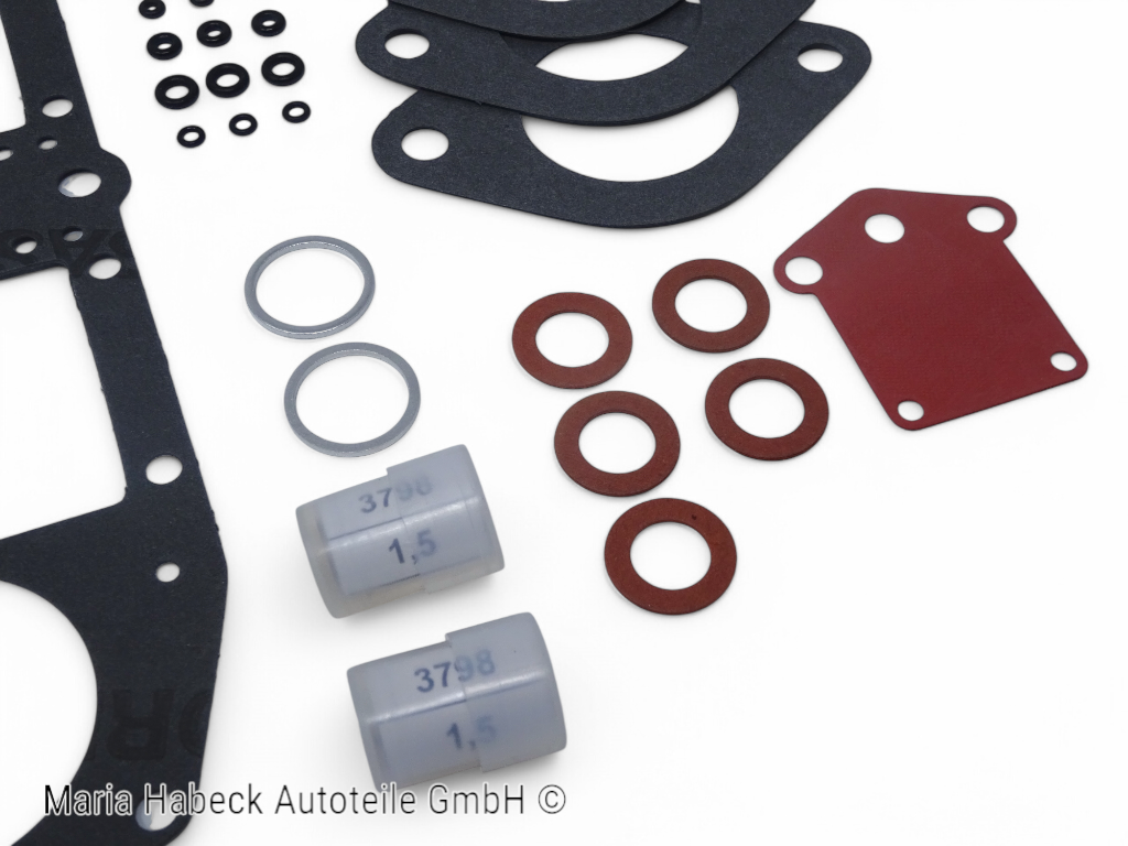 M&D carburettor rep kit for Zenit 40 TIN Porsche 911 2.2 and 2.4 ltr