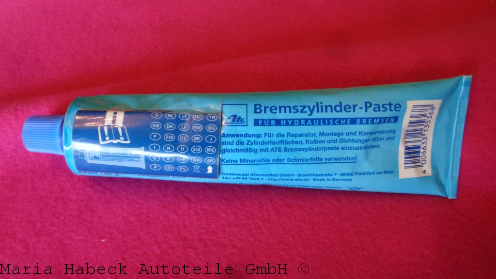 ATE Tube of brake cylinder paste for hydraulic brakes 03.9902-0510.2  SGL 40 ATE Tube of brake cylinder paste for hydraulic brakes 03.9902-0510.2  SGL 40