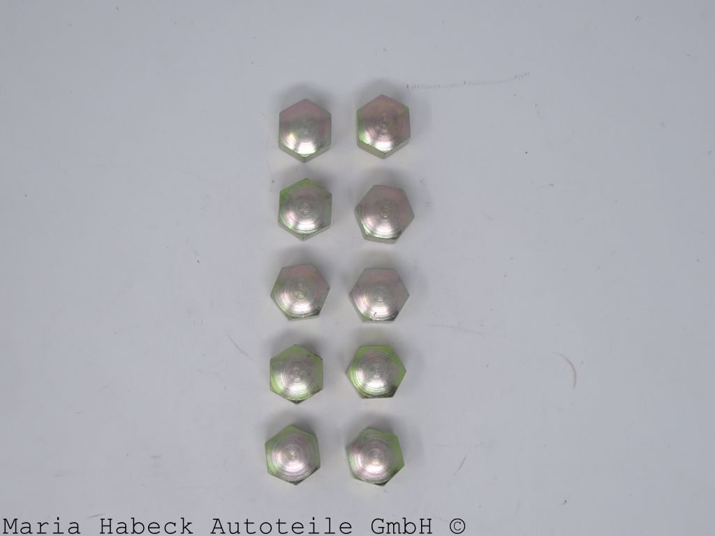 HT Hutmutter Kraftstoff Sammelr. SET 10 St. Porsche 911 944 964 968  92811047504