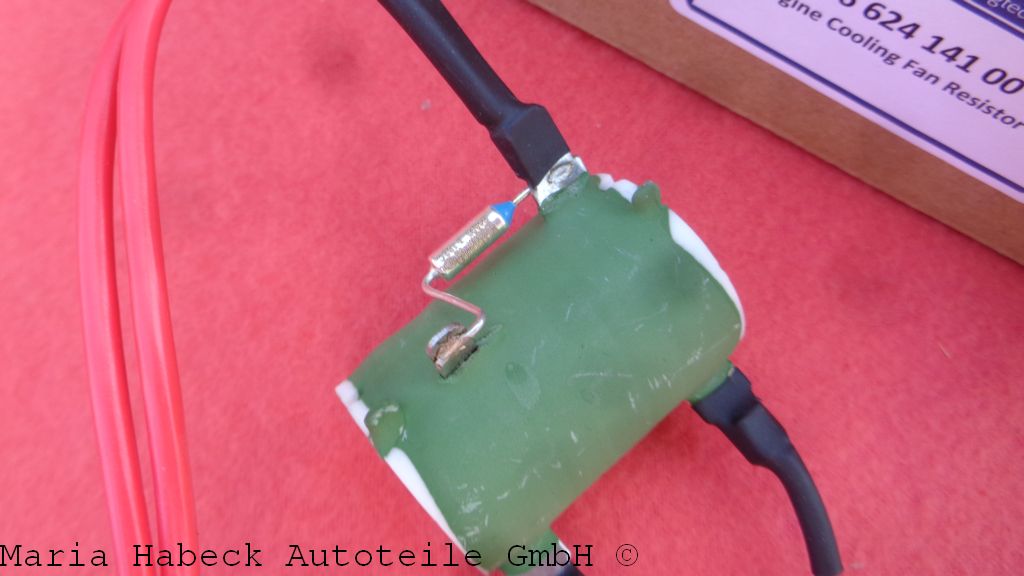 HT series resistor for radiator fan Porsche 996 99662414100