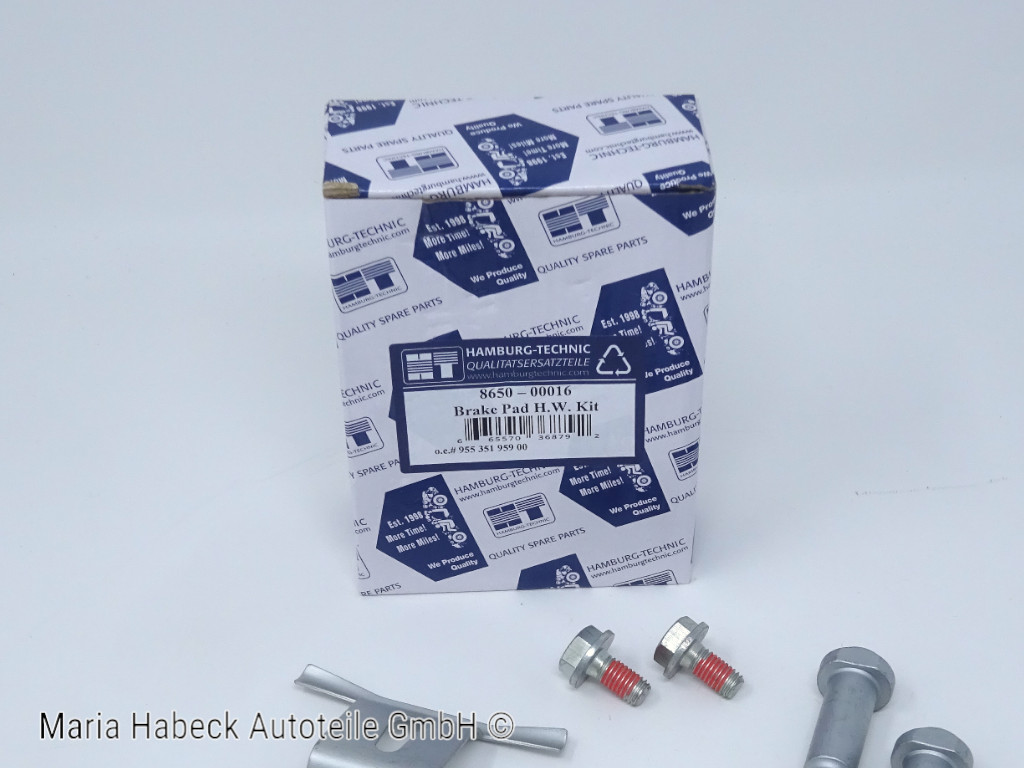 HT Brake pad installation kit VA for Porsche Cayenne 955 / 957 95535195900