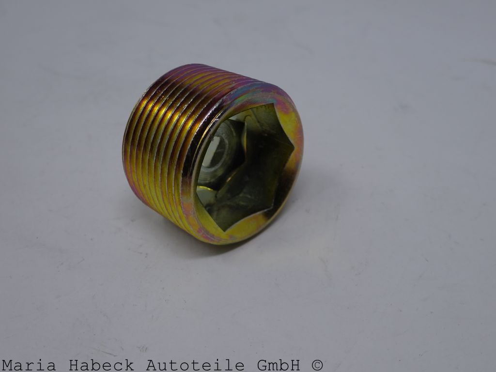 HT Verschlussschraube Getriebe m Magnet  Porsche 356  911  914  928  99906402002