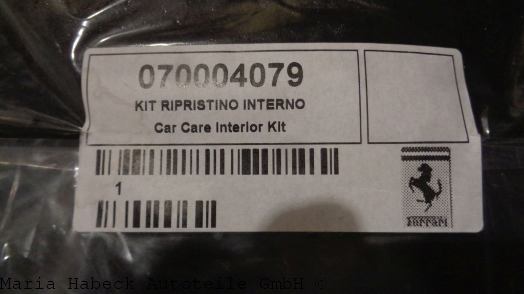 Original Ferrari care set Interior 70004079 suitable for all Ferrari