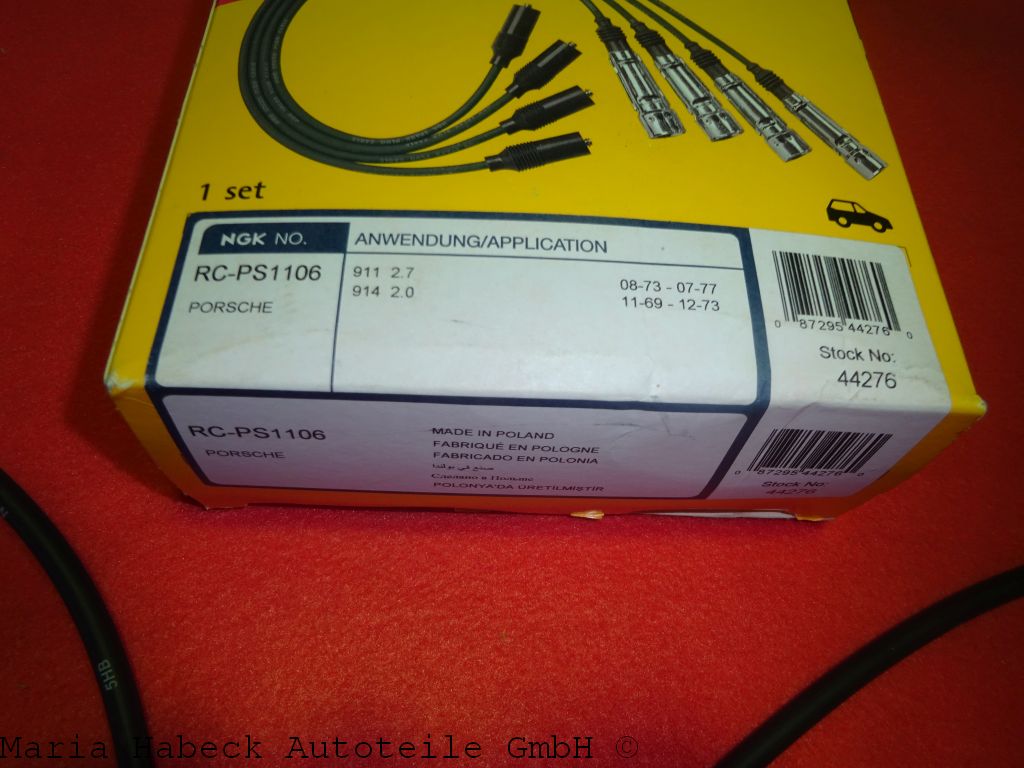 NGK ignition cable set Porsche 911 2.0-2.7 RC-PS1106 91160906100