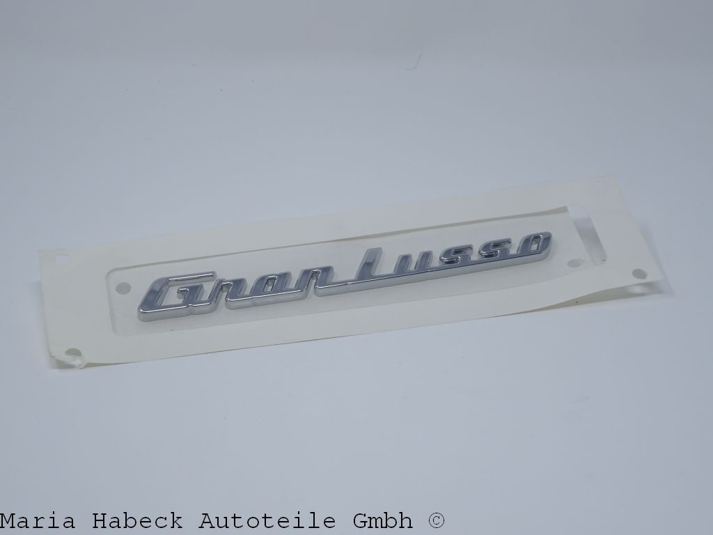 Maserati mudguard lettering " Granlusso " 670102609