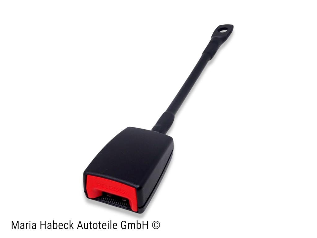 S-Trim 3-Punkt Sicherheitsgurt mit Befestigung Rot  für Porsche 911 Bj. 69-73