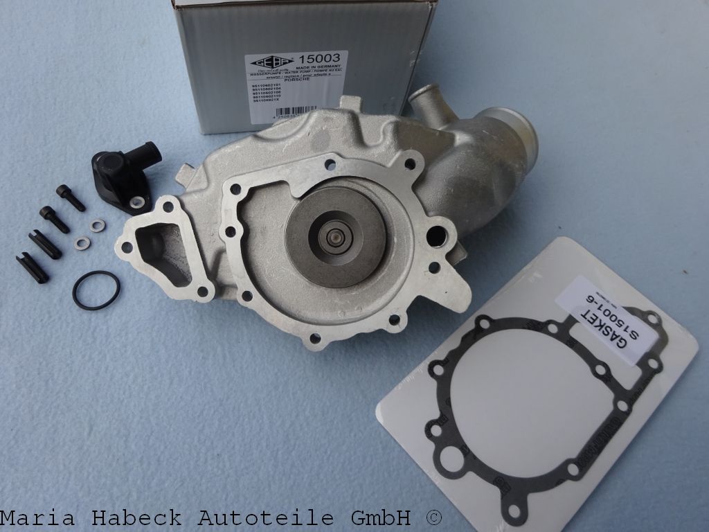 Geba Wasserpumpe  924 S 944 2,5 ltr  alle 944 Turbo   15003