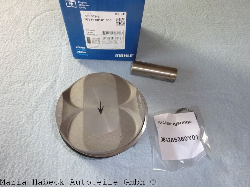 Mahle piston Porsche 996 / 997 3.6 M96.03 503PI00101000   99610305219 Mahle piston Porsche 996 / 997 3.6 M96.03 503PI00101000   99610305219