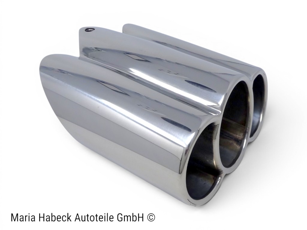 JP "Triple Look" Exhaust Tip Cover  for Porsche Boxster 986 1996-04  94.902S