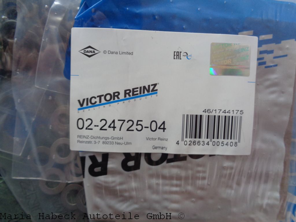 Reinz cylinder head set Porsche 911 3.2 Carrera year 84-89 02-24725-04 930100907 Reinz cylinder head set Porsche 911 3.2 Carrera year 84-89 02-24725-04 930100907