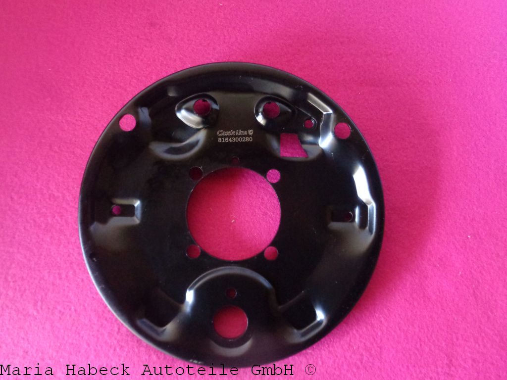 JP Bremsträgerblech / Spritzblech HA rechts  für alle Porsche 924  113609440E