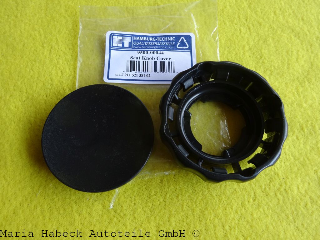 HT Knob Backrest Adjustment with Cap    911/944            91152138102 HT Knob Backrest Adjustment with Cap    911/944            91152138102