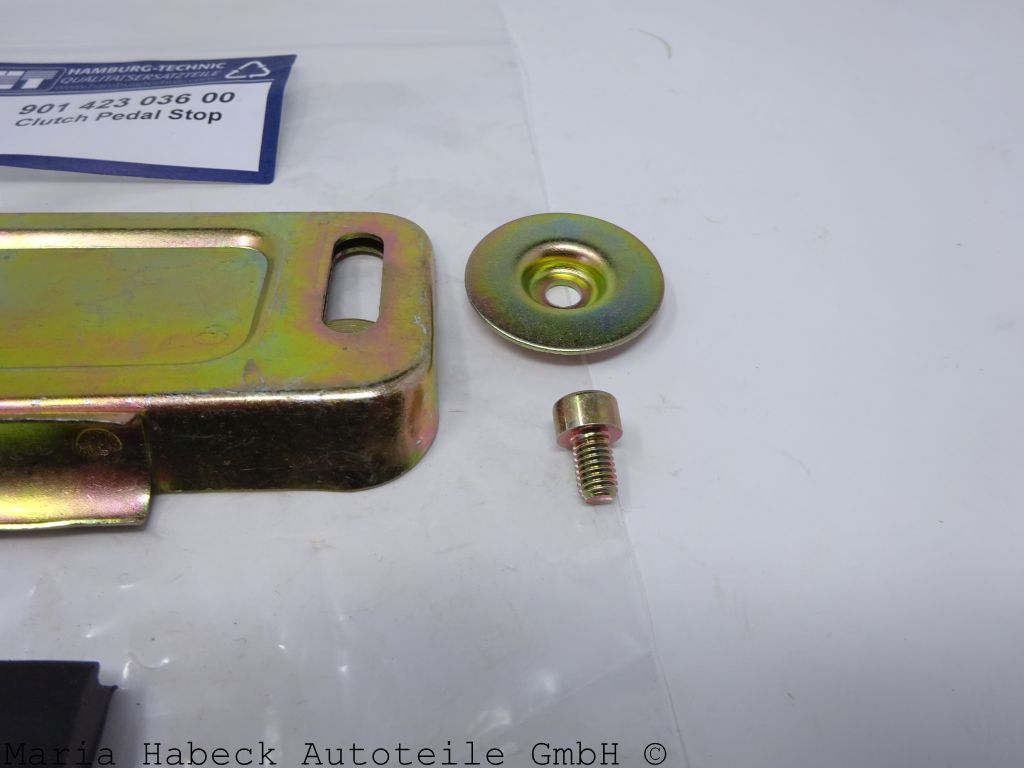 HT Clutch pedal stop w/ rubber complete  for Porsche 911 1965-86  90142303600