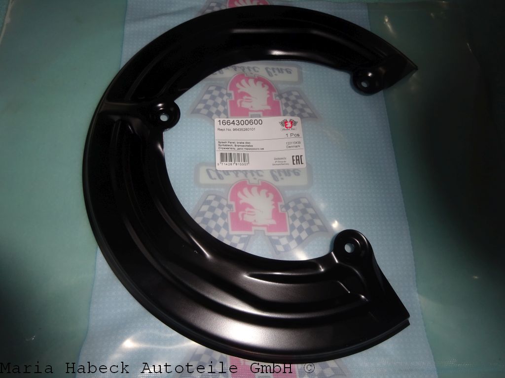 JP brake dust plate rear axle Porsche 964 96435280101 JP brake dust plate rear axle Porsche 964 96435280101