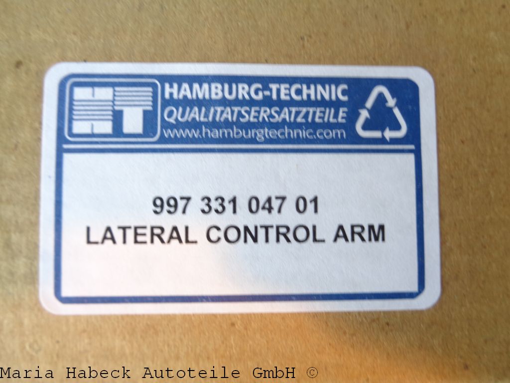 HT wishbone Porsche 997 rear top 99733104701 HT wishbone Porsche 997 rear top 99733104701