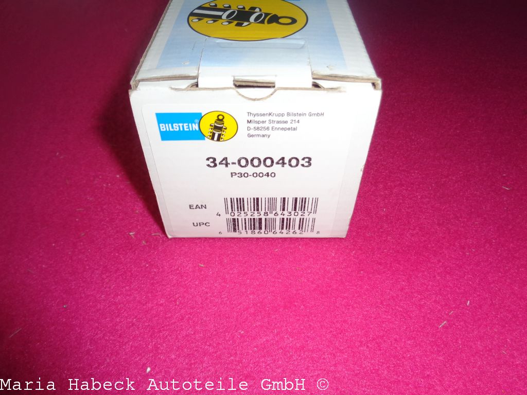 Bilstein Dämpfer VA B6 P 30-0040    34-000403 Bilstein Dämpfer VA B6 P 30-0040    34-000403