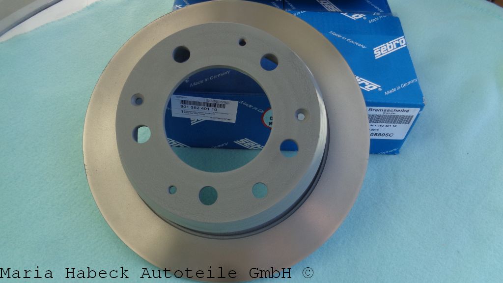 Sebro Bremsscheibe  Porsche  911 / 912 HA Voll   105805C    90135240110