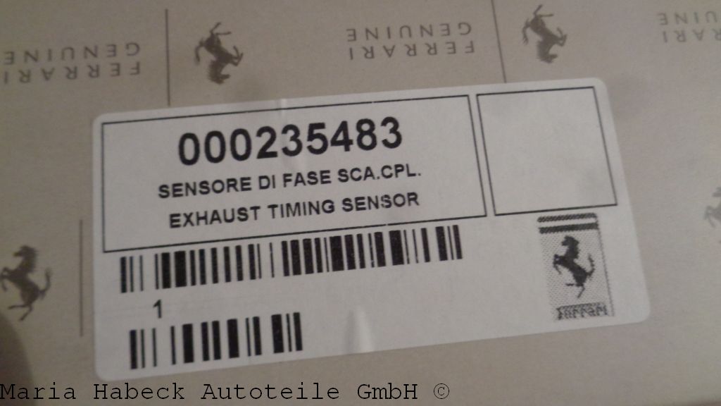 Sensor camshaft cylinder head for Ferrari 430 Scuderia / Spider 235483