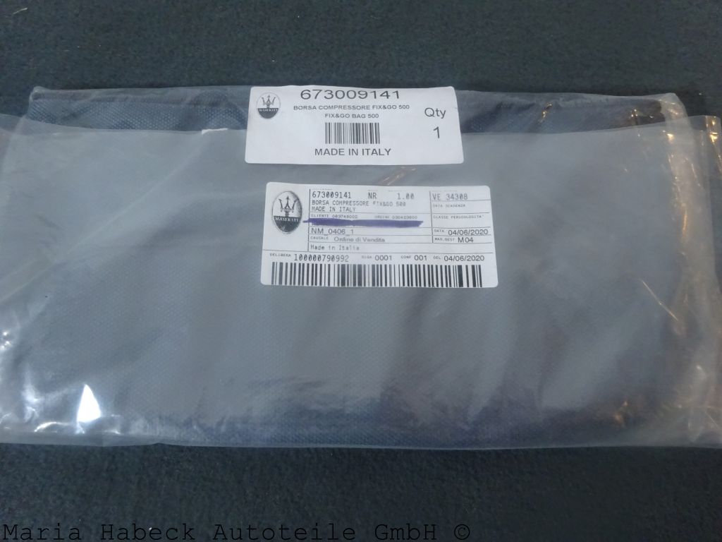 Maserati Aufbewahrungstasche  FIX&GO-TASCHE 500   Ghibli Grantourismo  673009141