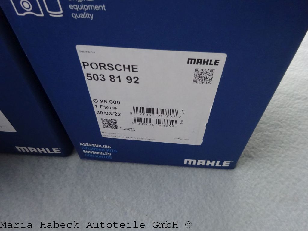 Mahle Kolben und Zylinder Assy Satz 6 Stck 911 3,0SC 204 PS 5038192  93010398305