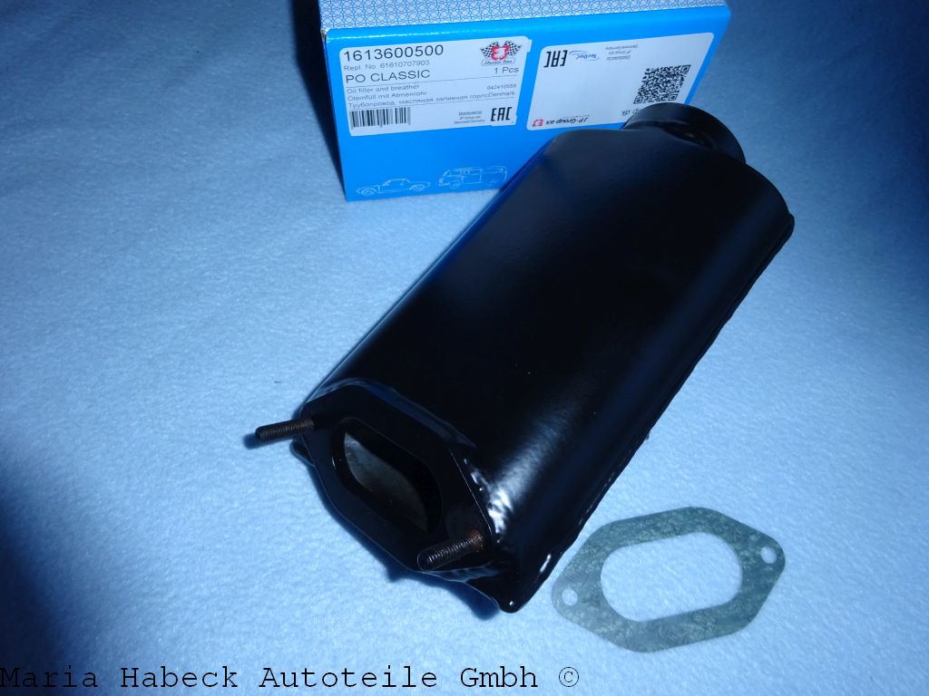 JP oil filler tank / breather steel Porsche 912 year 65-1969 61610779201