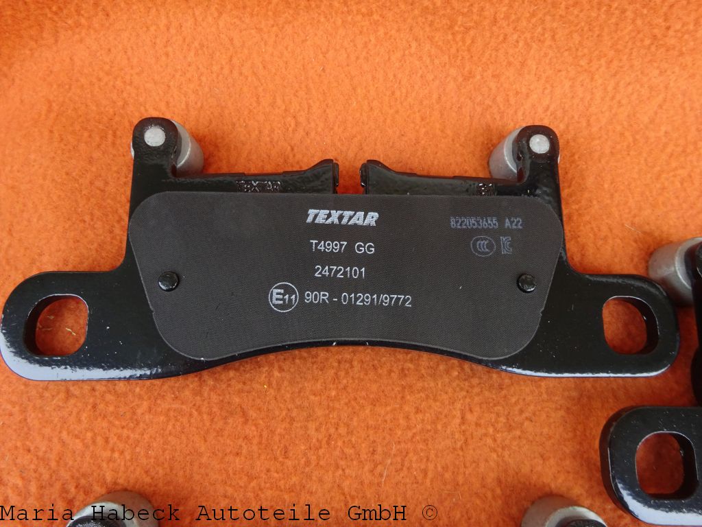 Textar brake pad HA  for Porsche Cayenne 955  2472101  95535293902 Textar brake pad HA  for Porsche Cayenne 955  2472101  95535293902