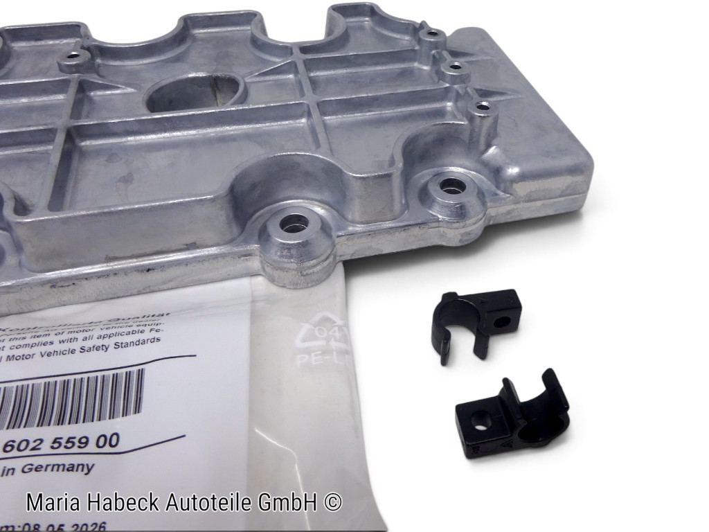 TMP Ventildeckel Alu unten incl. Clips  für Porsche 964 Bj. 89-94  96410511603