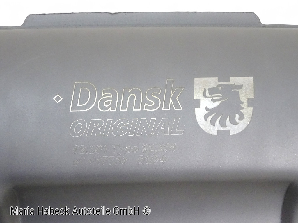 JP Rear silencer gray with TÜV  for Porsche 911 1974-89  93011104300