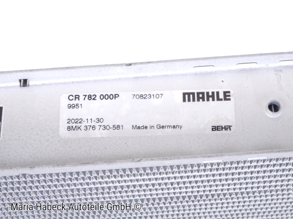Mahle Water Radiator Porsche 997/987 left CR782000P 99710613102