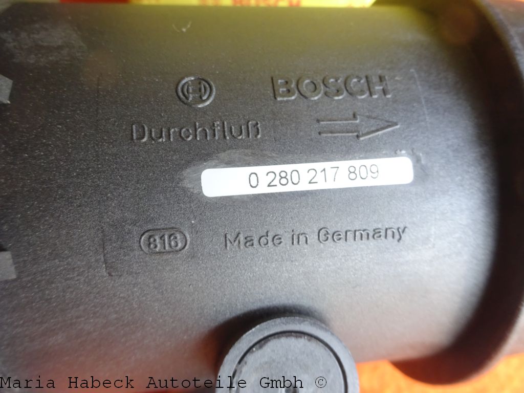 Bosch mass air flow sensor Porsche 993 993 Turbo GT2 0280217809 / 993606124AX Bosch mass air flow sensor Porsche 993 993 Turbo GT2 0280217809 / 993606124AX