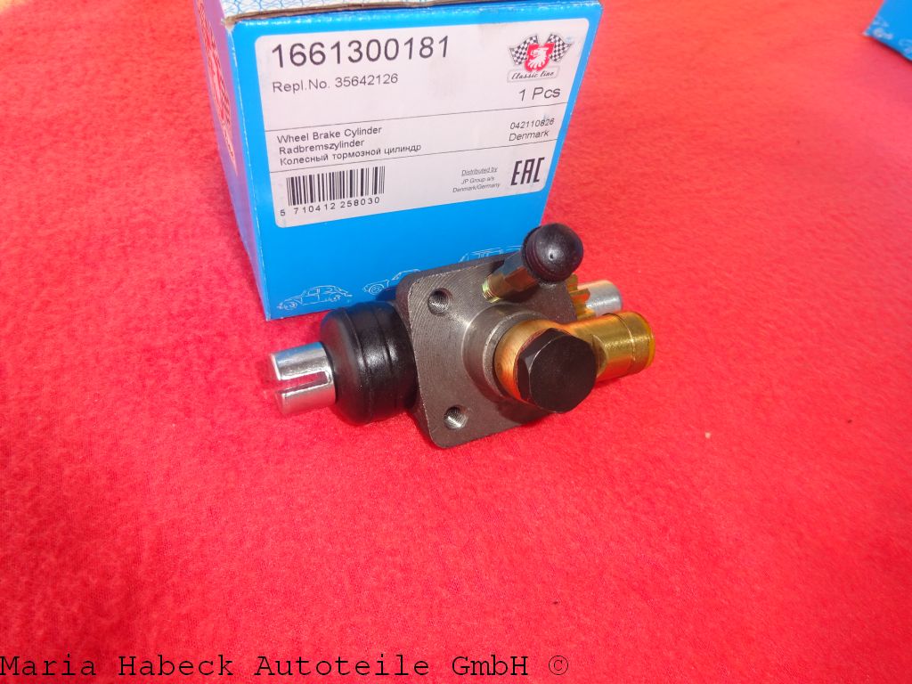 JP wheel brake cylinder Porsche 356 50-62 top right    69535151200 JP wheel brake cylinder Porsche 356 50-62 top right    69535151200
