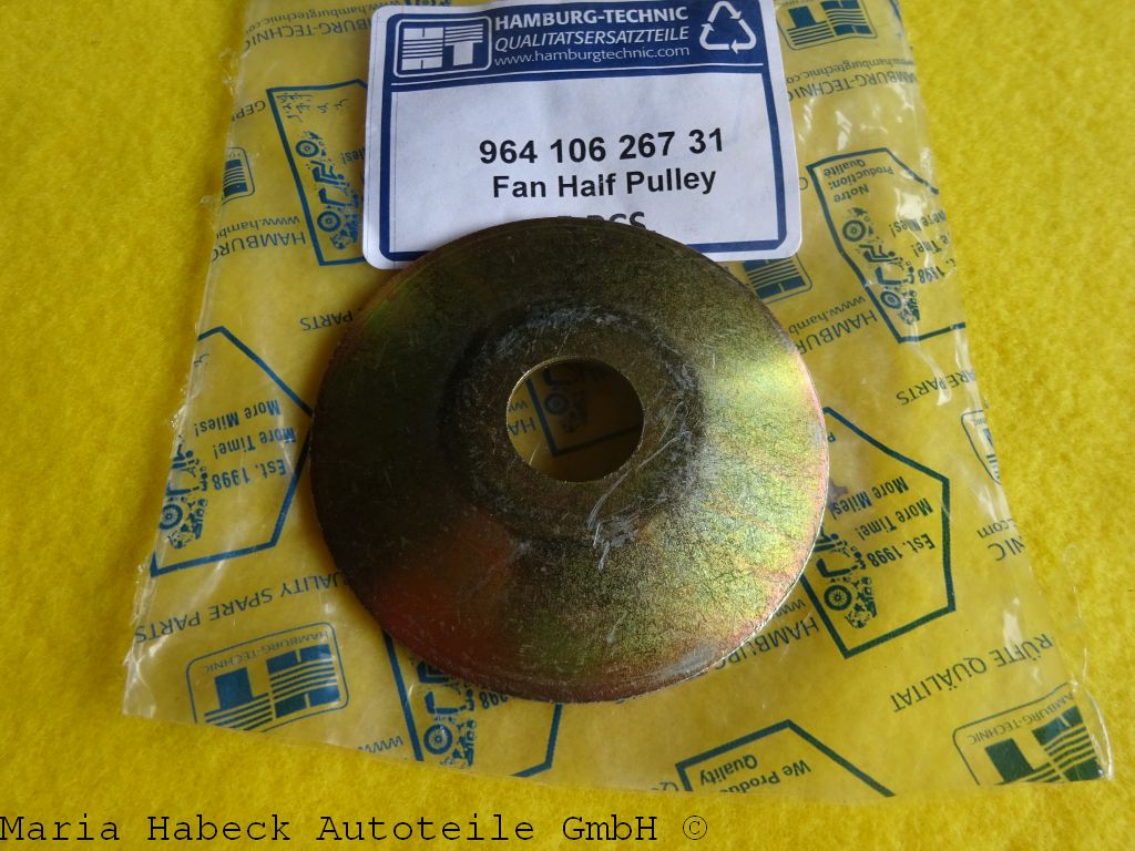 HT Keilriemenscheibenhälfte für Lichtmaschine 964 / 993   96410626731