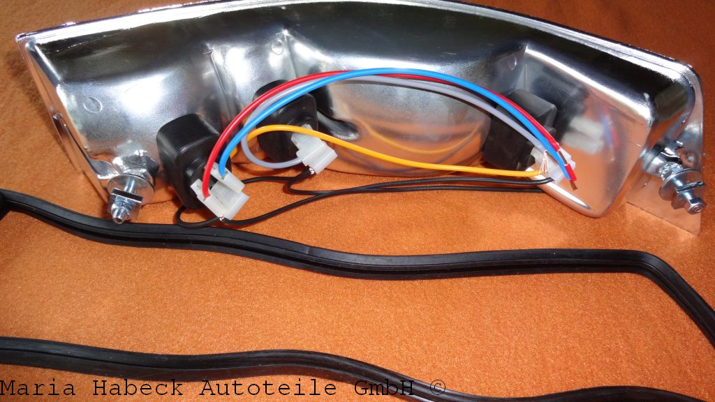 JP rear light housing left plastic for Porsche 911 year 69-89 91163193900 JP rear light housing left plastic for Porsche 911 year 69-89 91163193900