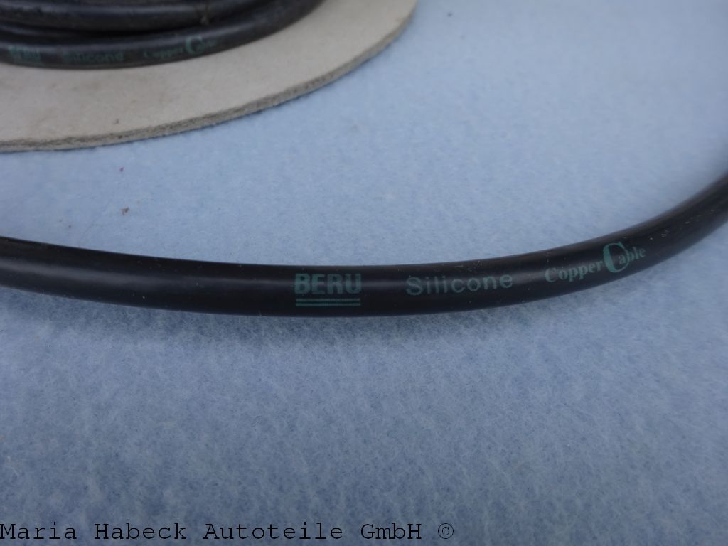 Beru Zündleitung Zündkabel Silicon  Meterware 7 mm Schwarz Beru Zündleitung Zündkabel Silicon  Meterware 7 mm Schwarz