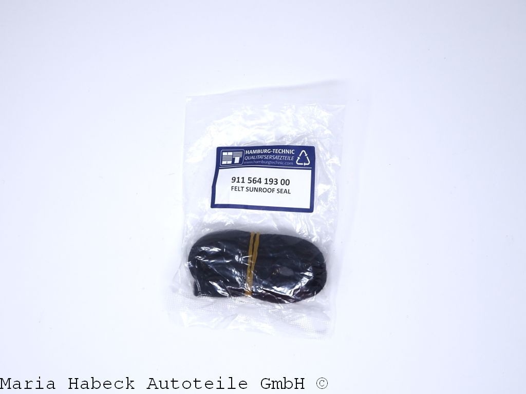 HT Rear sunroof gasket  911 564 193 00 HT Rear sunroof gasket  911 564 193 00