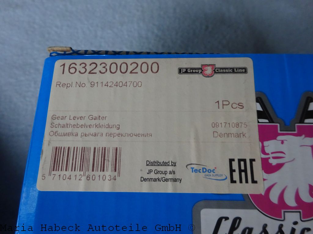 JP leather cuff for shift lever 911 3.0 / 3.2 91142404700 JP leather cuff for shift lever 911 3.0 / 3.2 91142404700