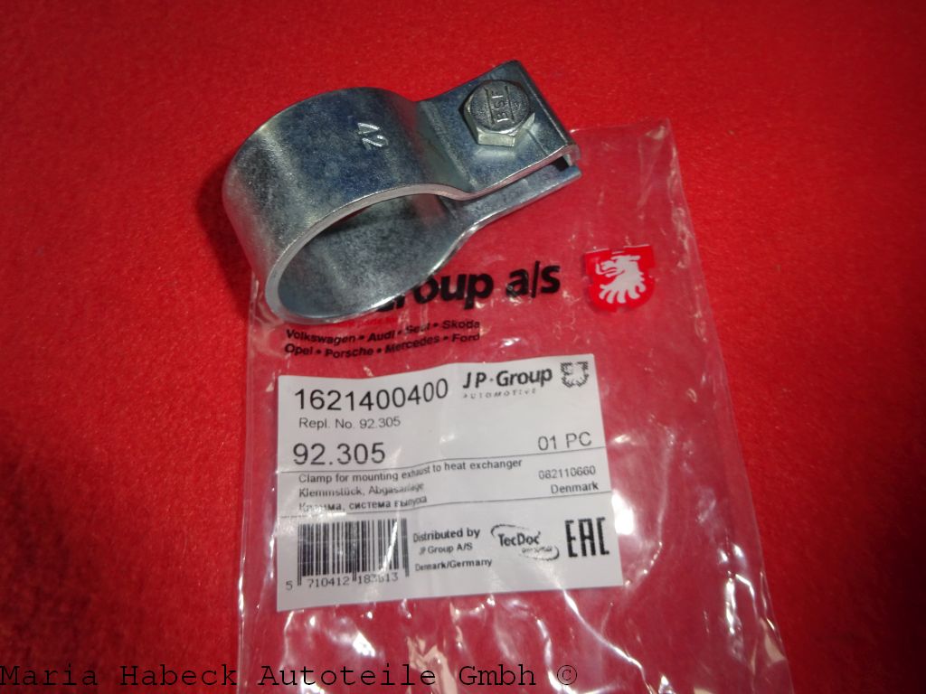 JP clamp exhaust connection pipe 42.5 mm Porsche 356 / 912 92305 36954109