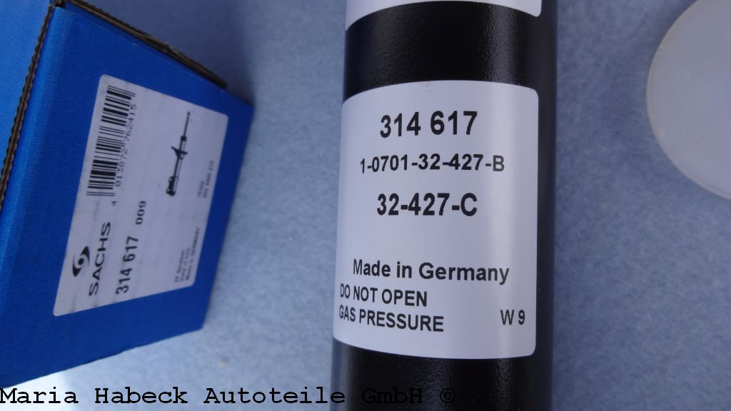 Sachs Vibration damper front axle 928 Sachs 314 617