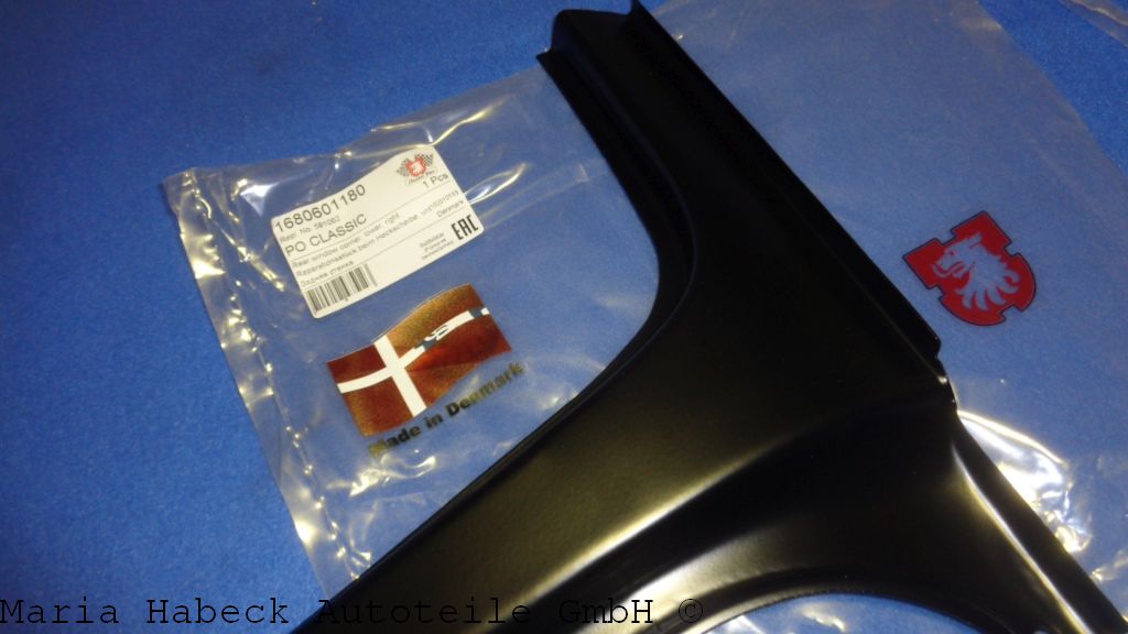 JP Rep Blech Heckscheibenrahmen rechts   591062