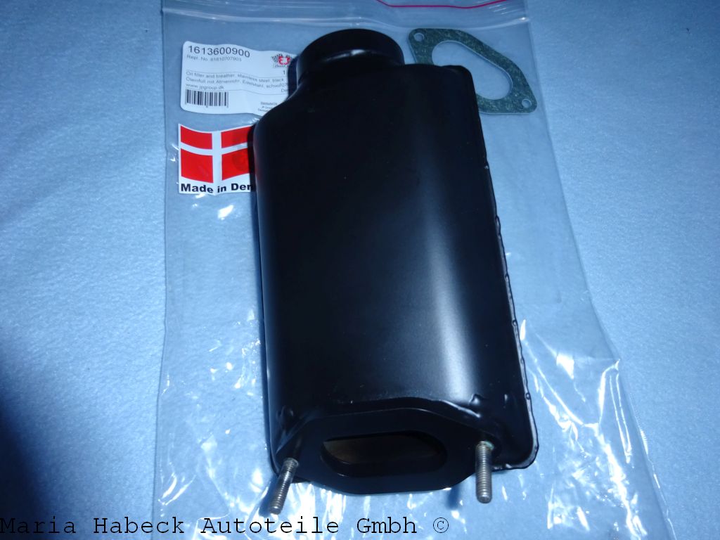 JP oil filler tank / breather stainless steel Porsche 912 65-1969 61610707903