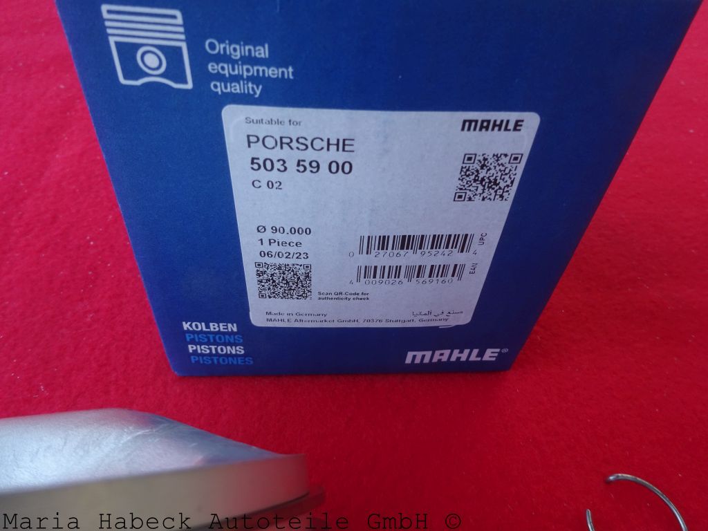Mahle Kolben Set 6 Porsche 911  2,7 K-Jet 165 / 175 PS  503 59 00  PCG5035992