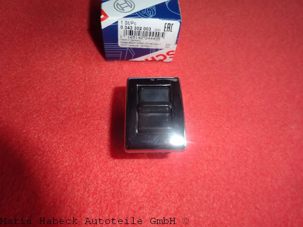 Bosch Switch Sunroof Window Regulator Chrome BMW Porsche 0343302003 9016136210