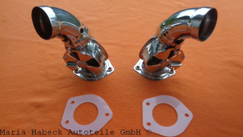 Stilcars heat control box set stainless steel with gasket 911 Bj. 84-89