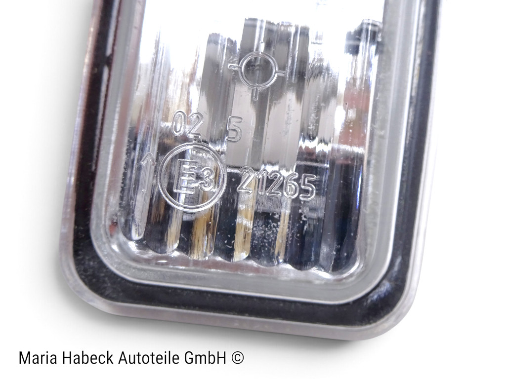 TMP Seitenblinker Set chrom  incl Leuchtmittel  Porsche 911 964  944  4A0949101