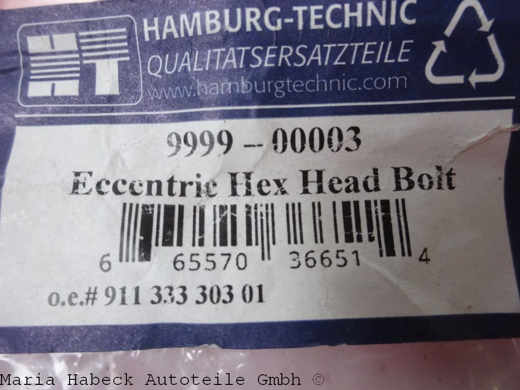 HT Exzenterschraube für Achsstrebe groß  Set 2 Porsche 911 / 944  91133330301