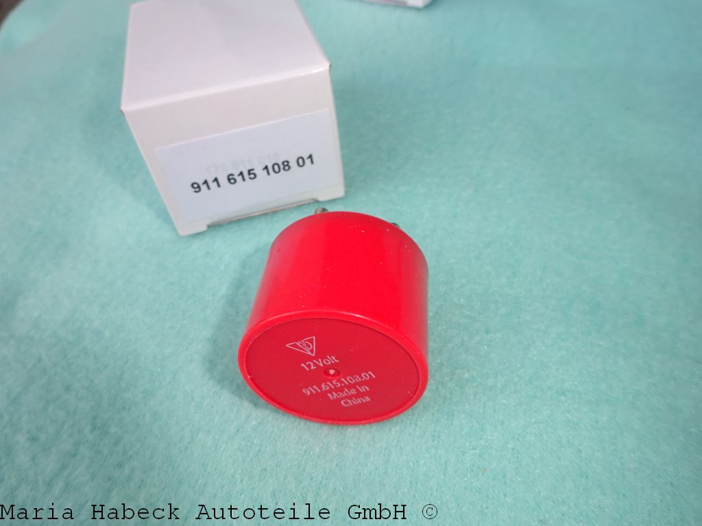 HT Relais Einheitsrelais rot Benzinpumpe 911   911 615 108 01
