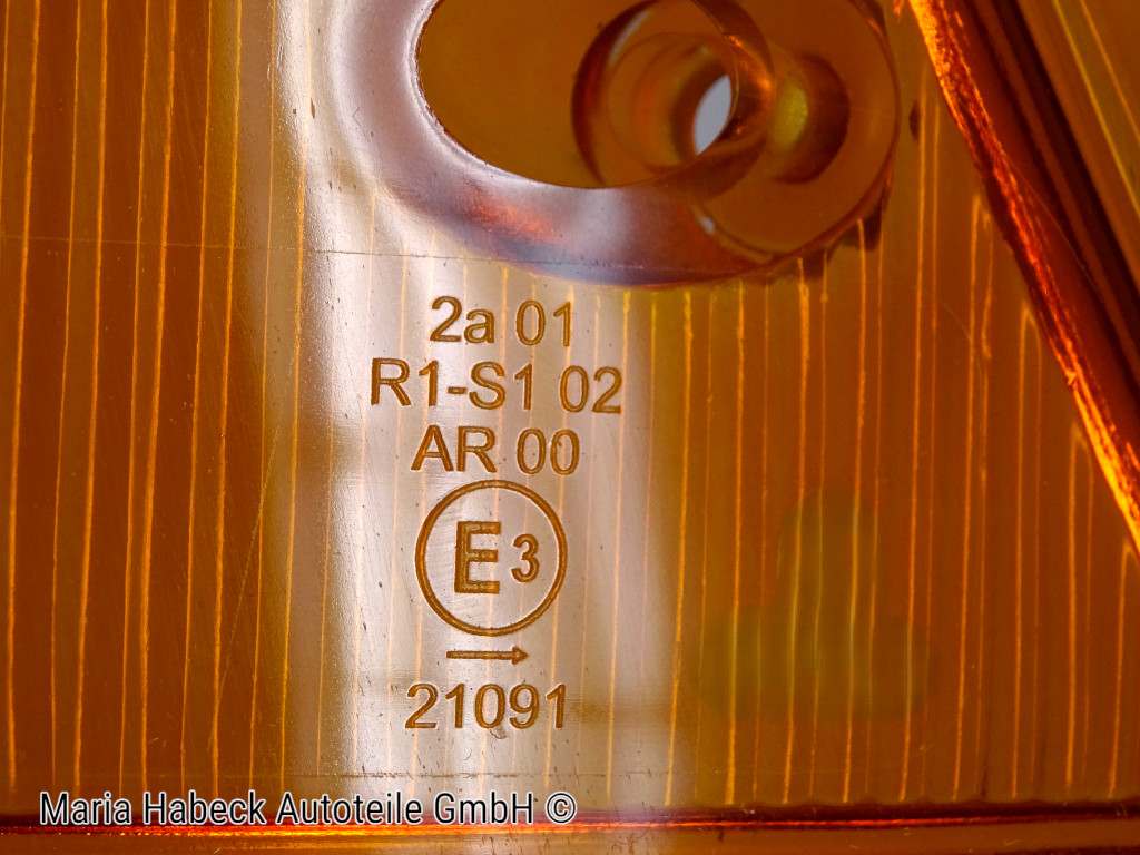 TMP Blinkerglas hinten rechts EU für Porsche 901 / 911 Bj 65-68 90163190605 TMP Blinkerglas hinten rechts EU für Porsche 901 / 911 Bj 65-68 90163190605